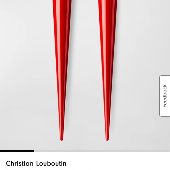 Christian Louboutin Rouge Lipstick with Gold Cap NWT - Picture 6 of 10